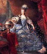 Jean Baptiste Gautier Dagoty Portrait of Marie-Antoinette of Austria oil painting reproduction